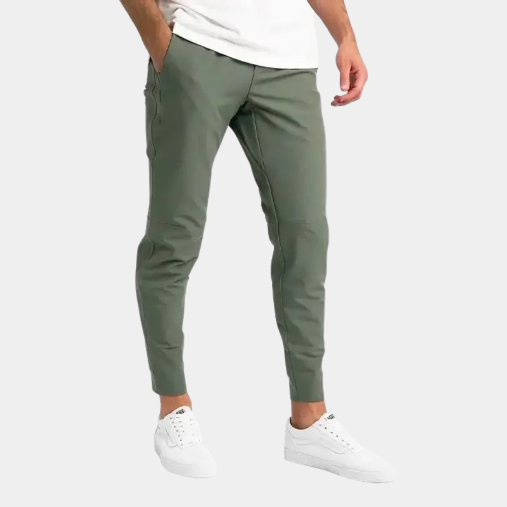 Stretchy men's trousers