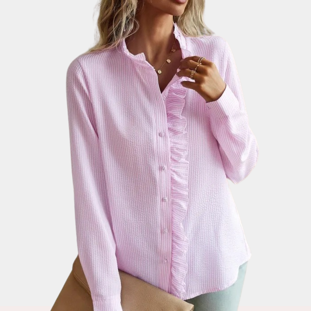 Saheli | Striped Summer Blouse for Women - Trendy & Comfortable