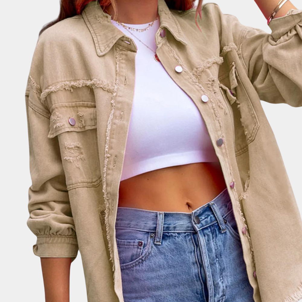 Ivana | - Women's casual denim blazer