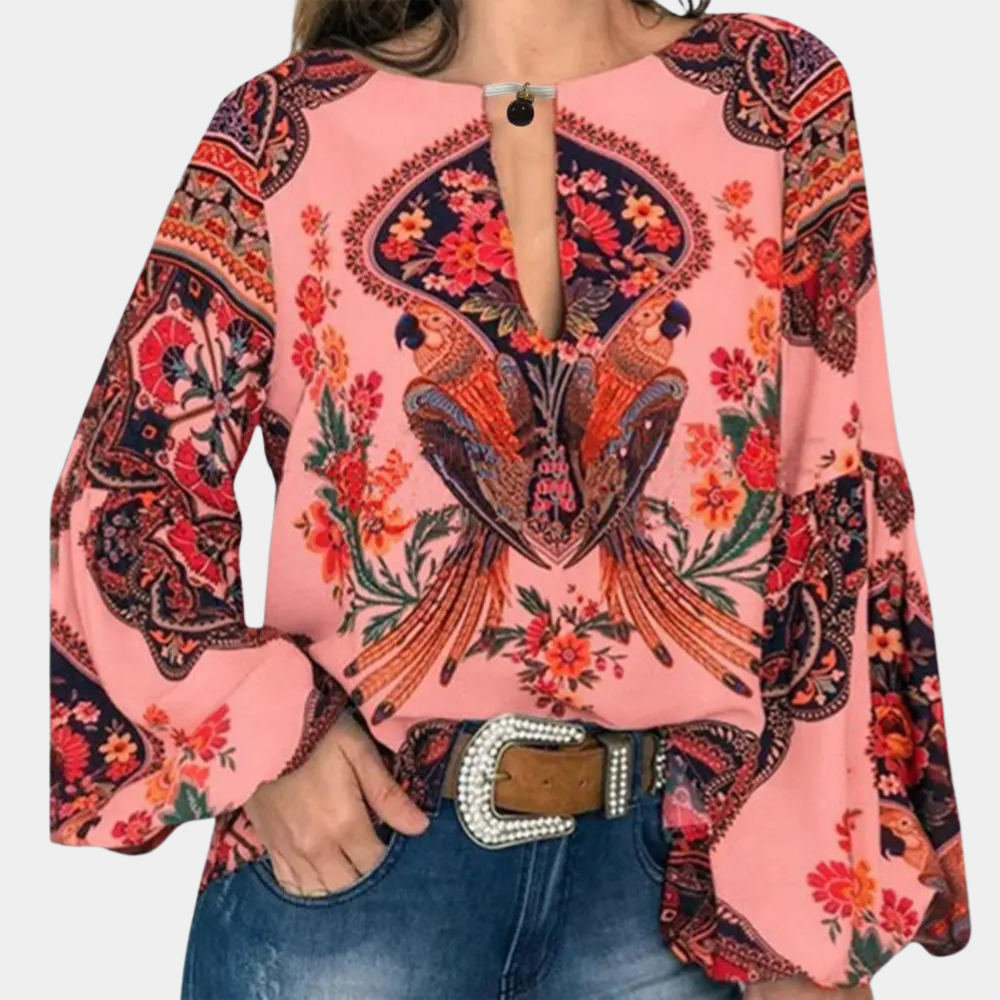 Giulia | Women's floral print - casual blouse
