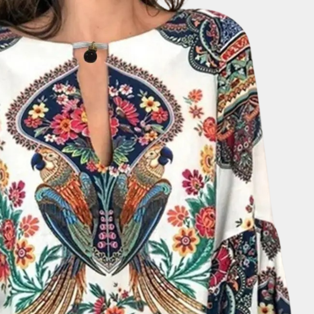 Giulia | Women's floral print - casual blouse
