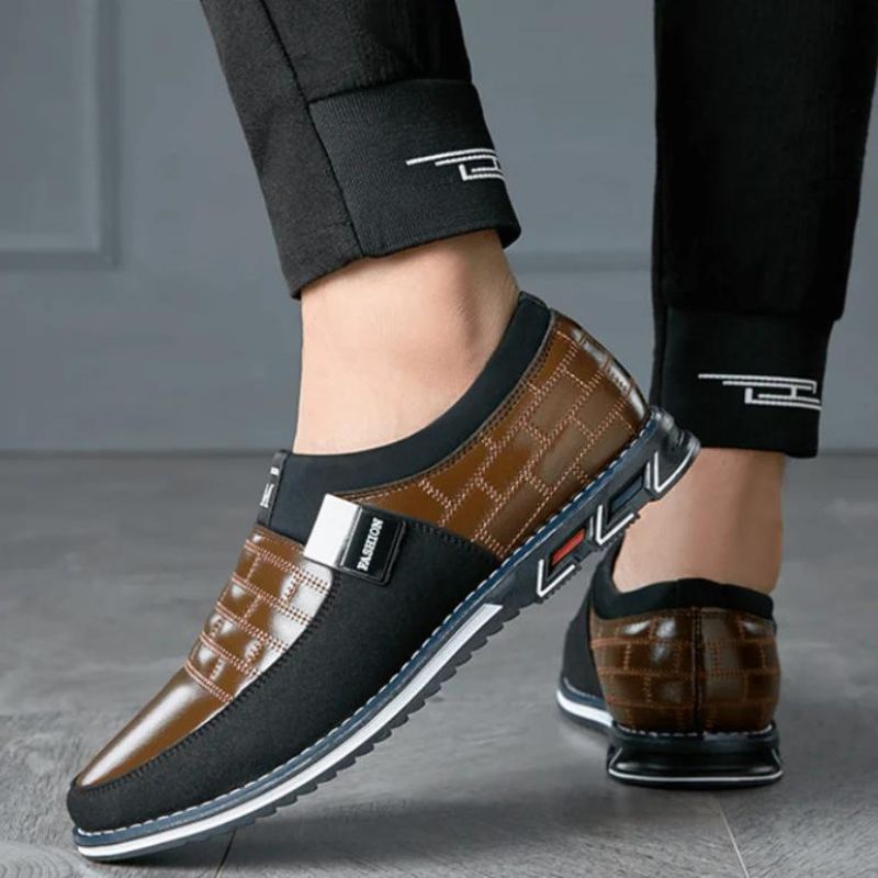 Breathable Leather Shoes - Carlos