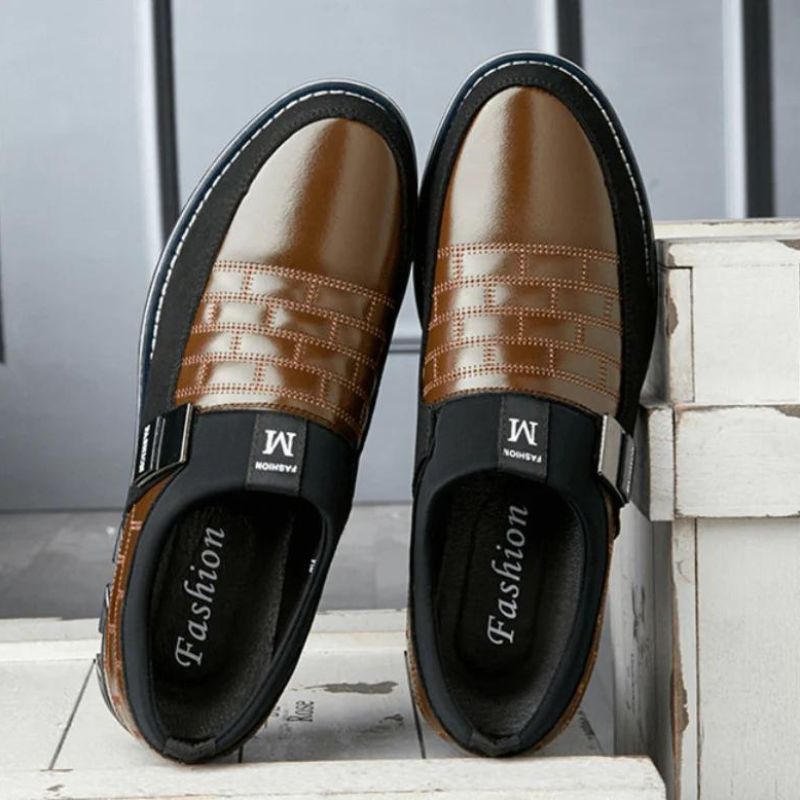 Breathable Leather Shoes - Carlos
