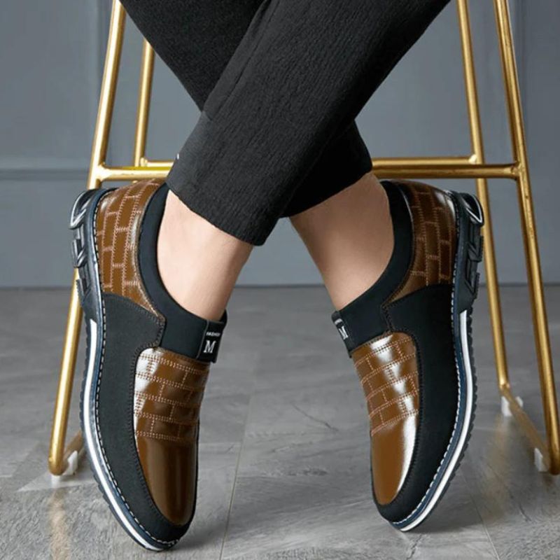 Breathable Leather Shoes - Carlos