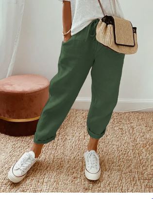 Rafina - Elegant cotton trousers