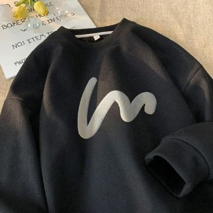 Nell - Wave Pattern Sweatshirts for Men