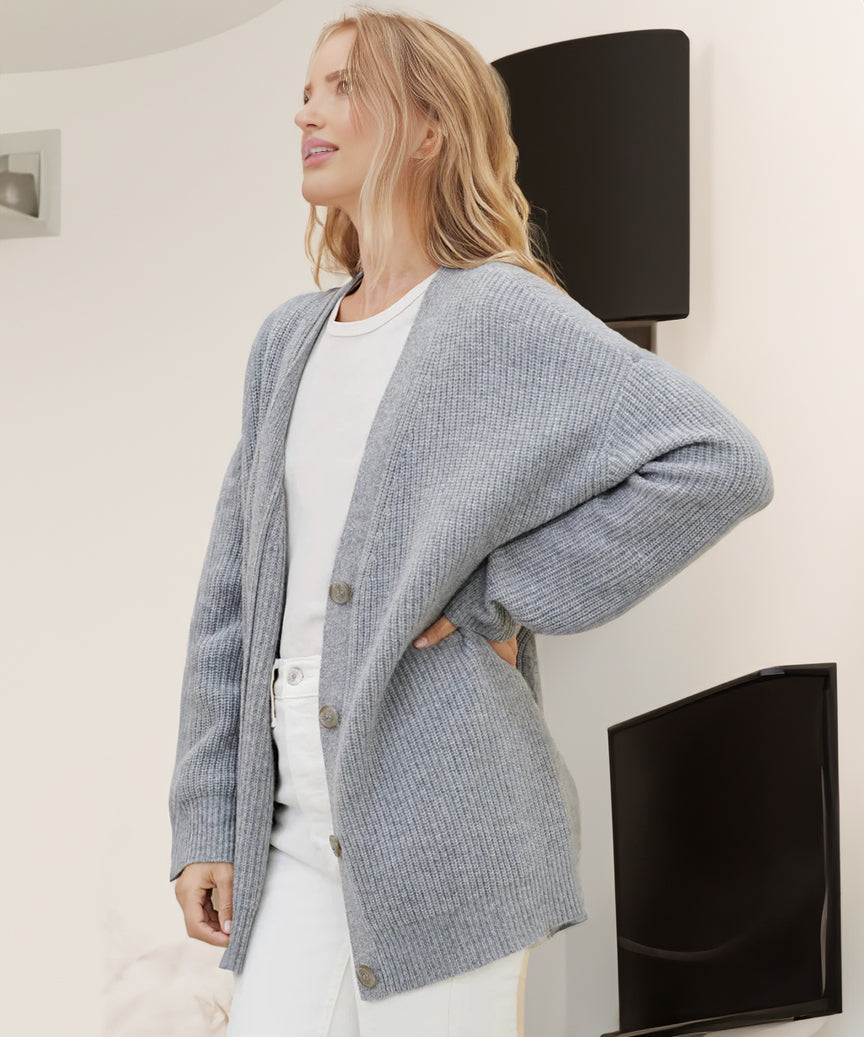 Emelina - Cashmere Cocoon Vest