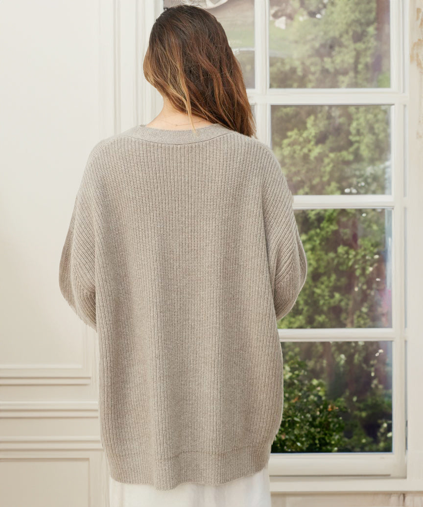 Emelina - Cashmere Cocoon Vest