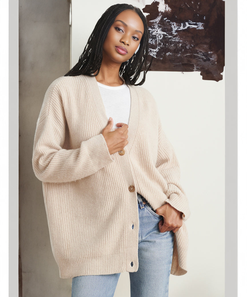 Emelina - Cashmere Cocoon Vest