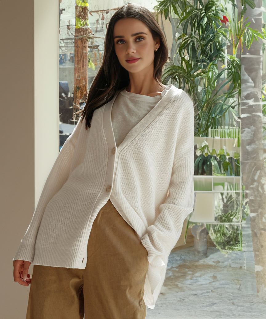 Emelina - Cashmere Cocoon Vest
