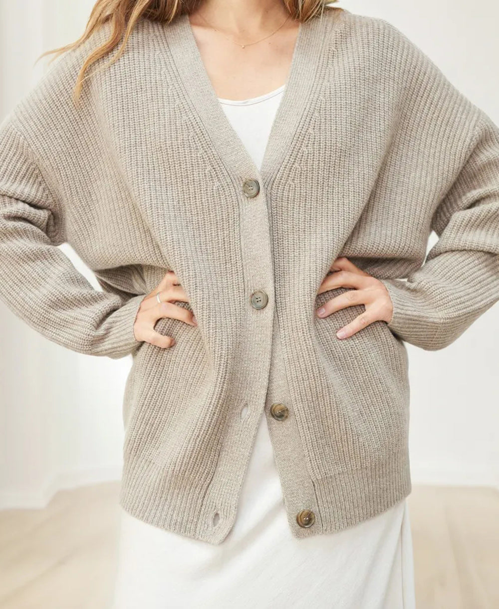 Emelina - Cashmere Cocoon Vest
