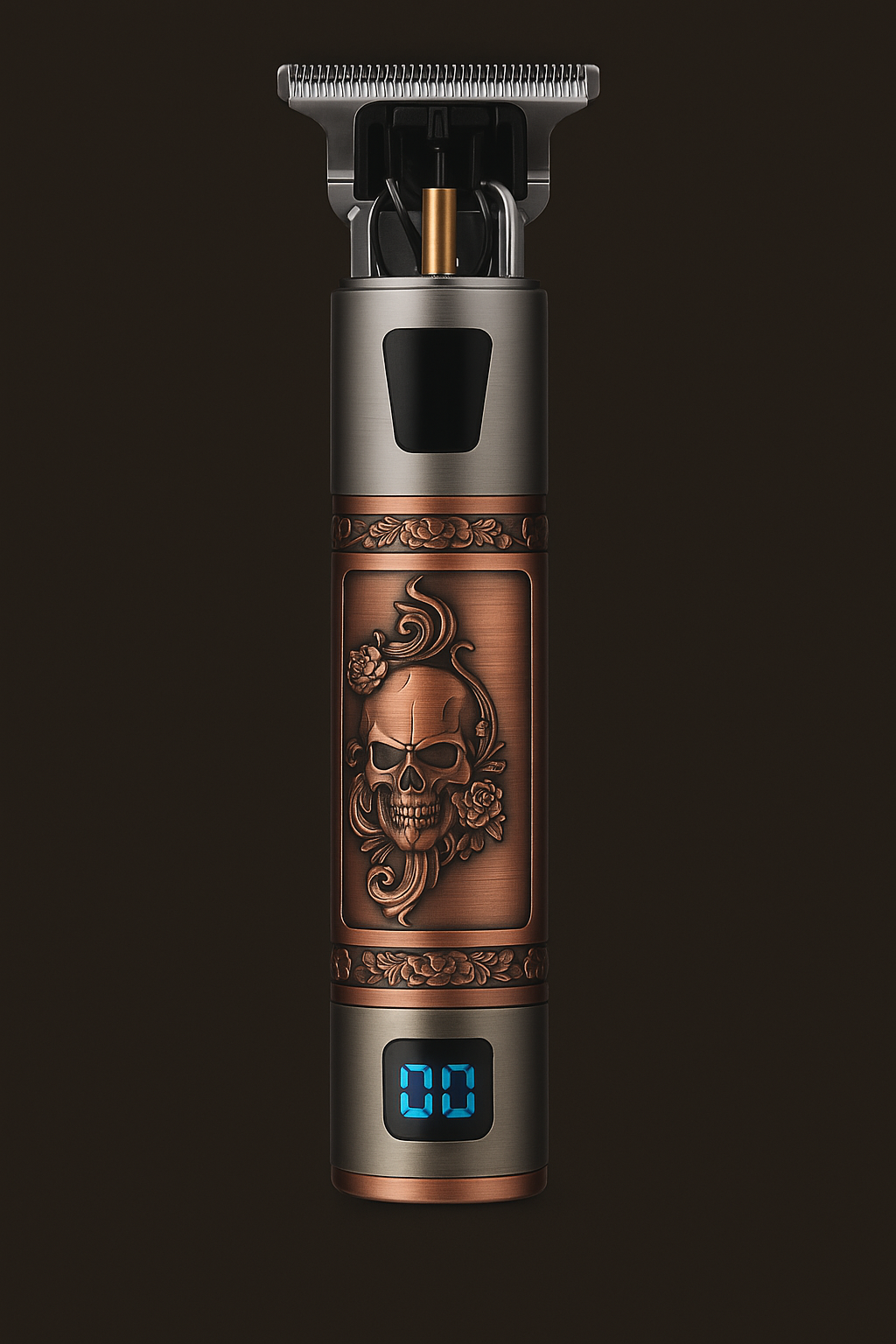 Rechargeable Hair and Beard Trimmer with Attachments