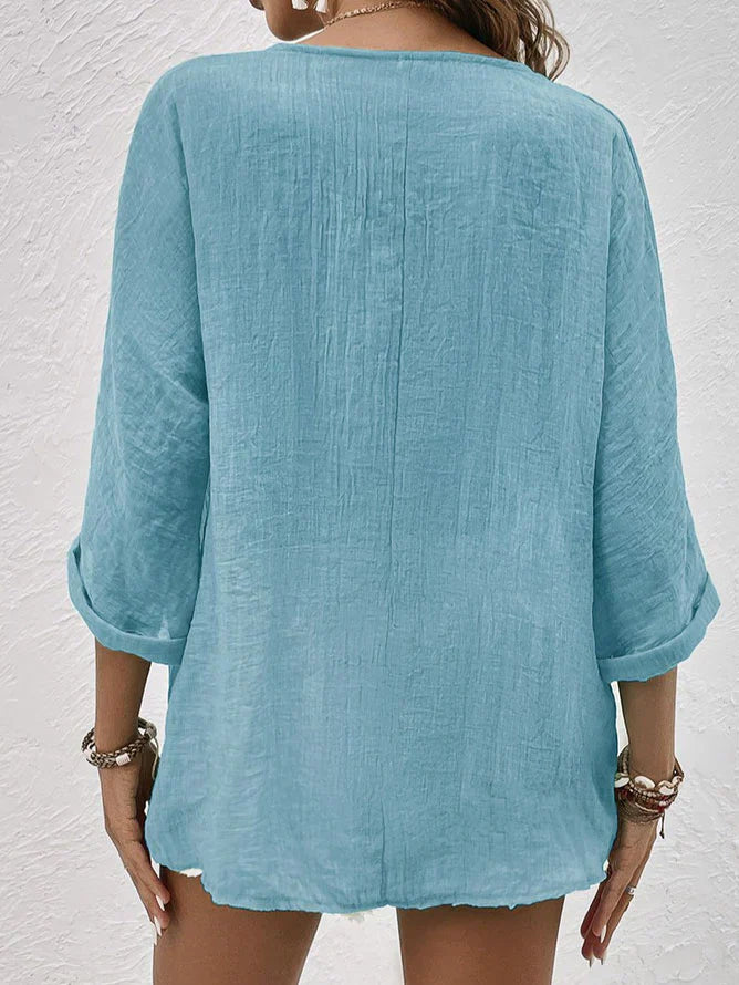 Clara – Linen Shirt for Women