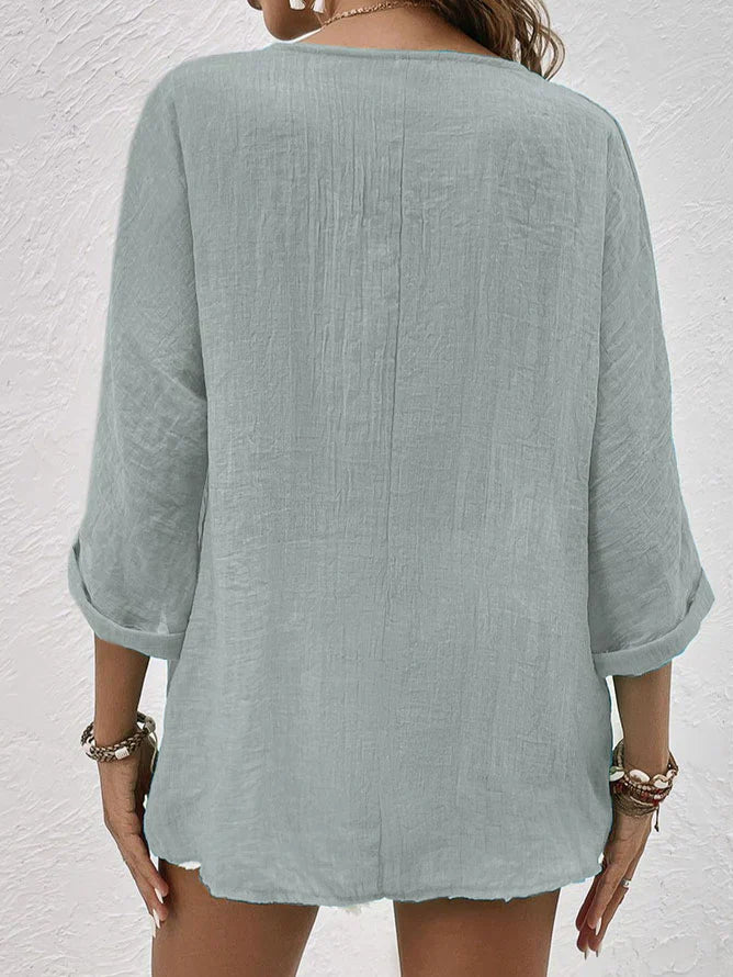 Clara – Linen Shirt for Women