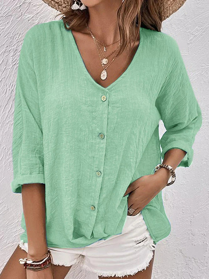 Clara – Linen Shirt for Women
