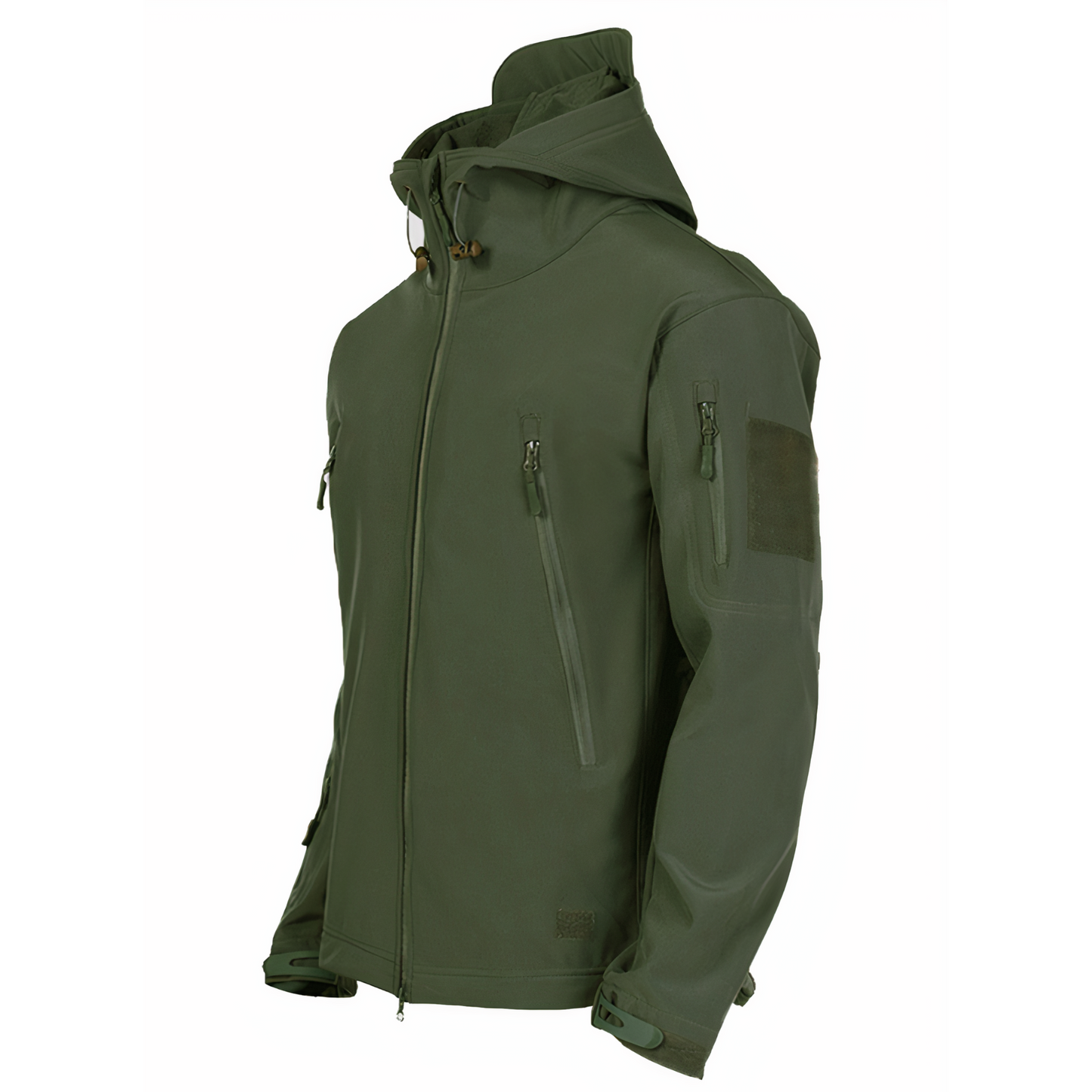 Waterproof hooded army jacket - Dawson