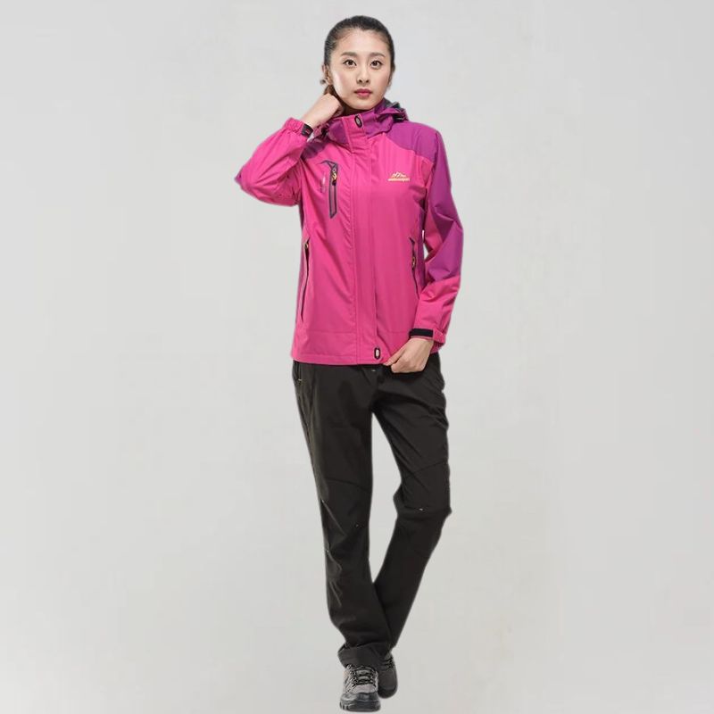 Women's Waterproof Trekking Wind Jacket - Denise