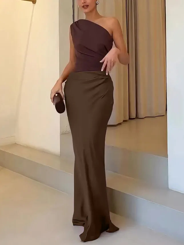 Amelia | One Shoulder Dress