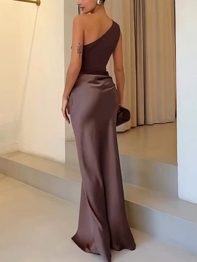Amelia | One Shoulder Dress