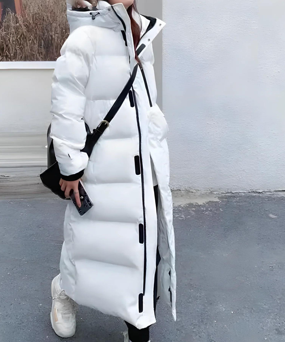Waterproof and windproof long coat - Fleur