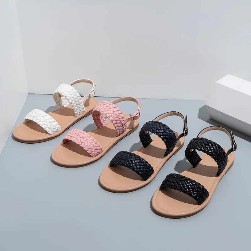Julia - Elegant Flat Summer Sandals