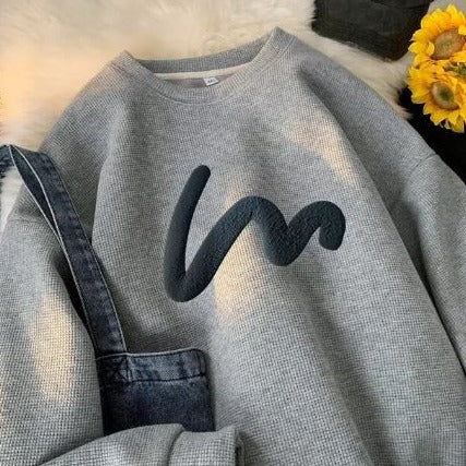Nell - Wave Pattern Sweatshirts for Men
