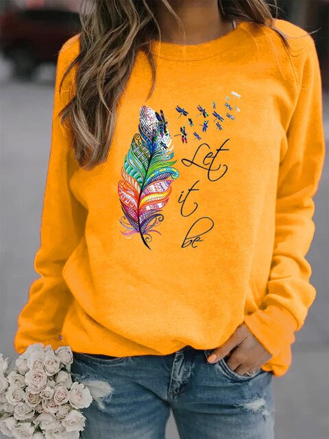 Amelia - Printed winter sweater