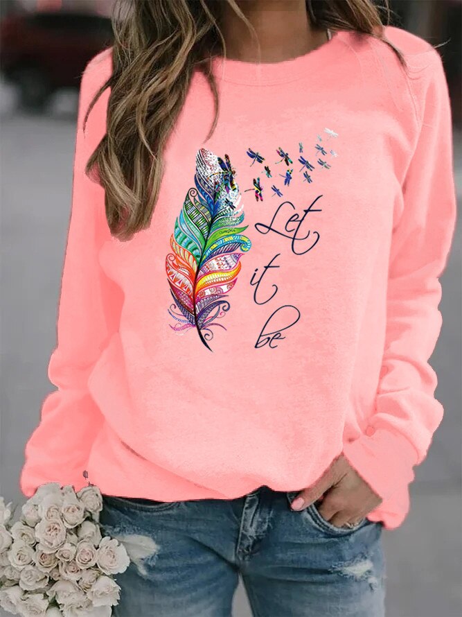 Amelia - Printed winter sweater