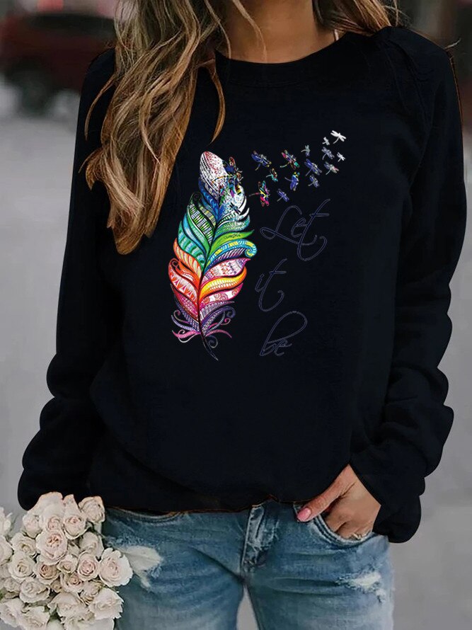 Amelia - Printed winter sweater