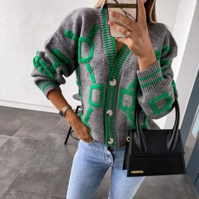 Dorothy - Button Closure Sweater