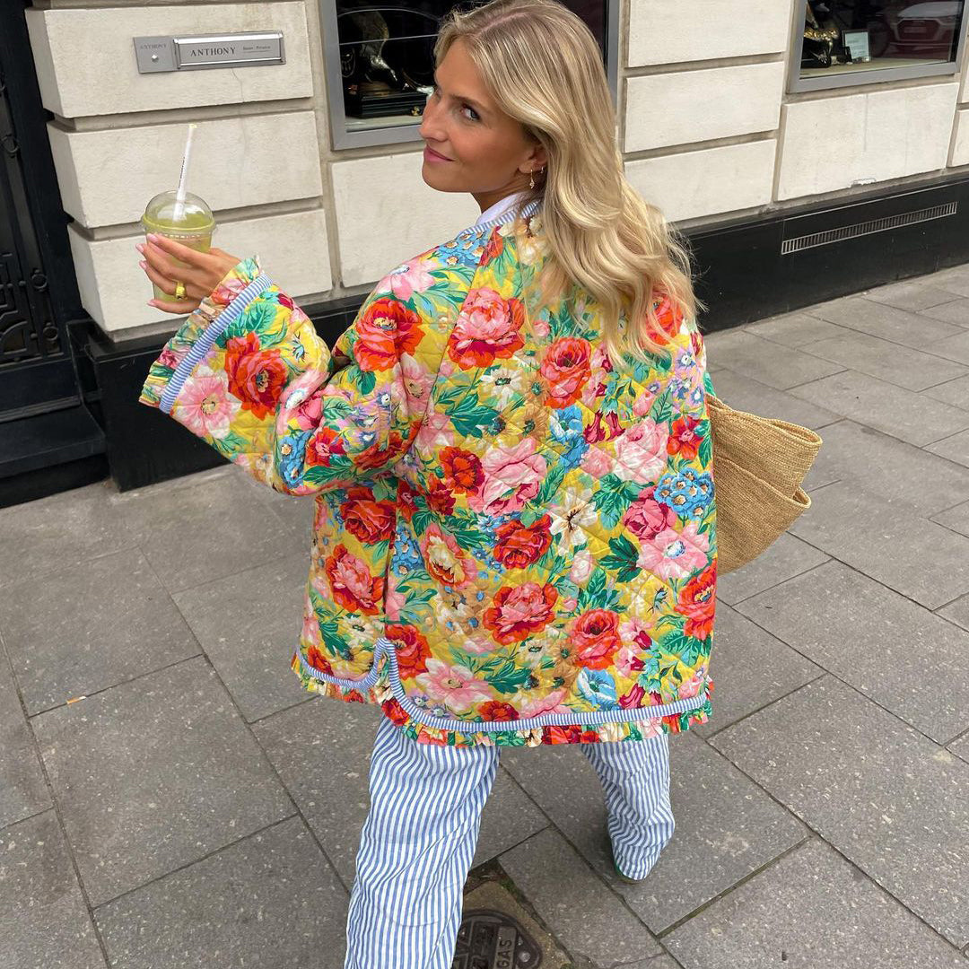 COLORA | STYLISH FLOWER JACKET