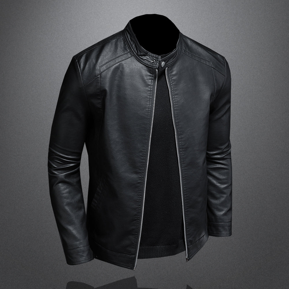 Dan Anthony Leather Motorcycle Jacket