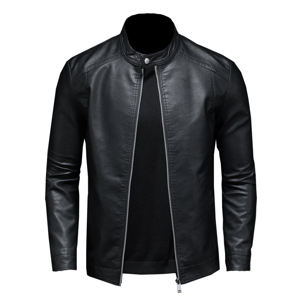 Dan Anthony Leather Motorcycle Jacket