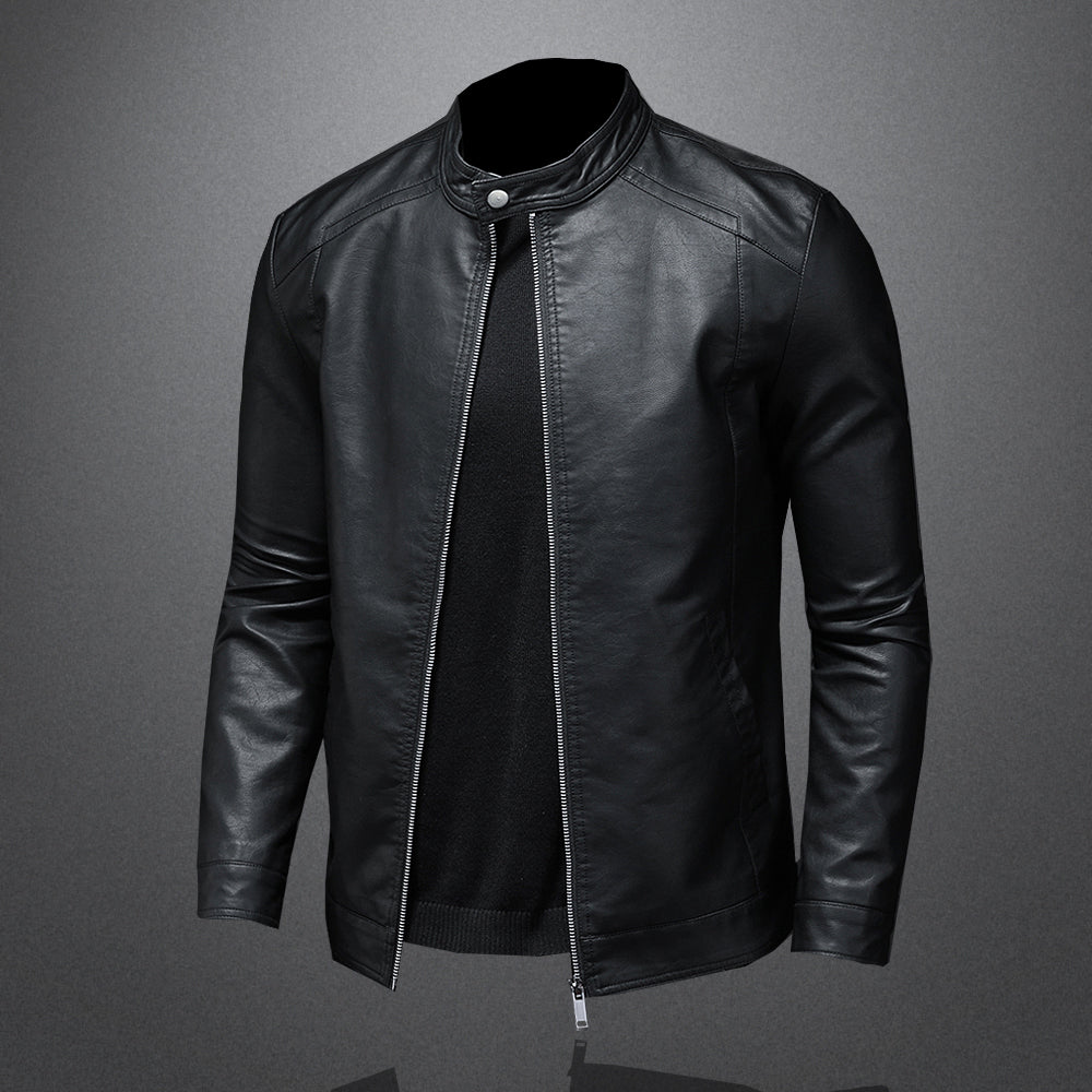 Dan Anthony Leather Motorcycle Jacket
