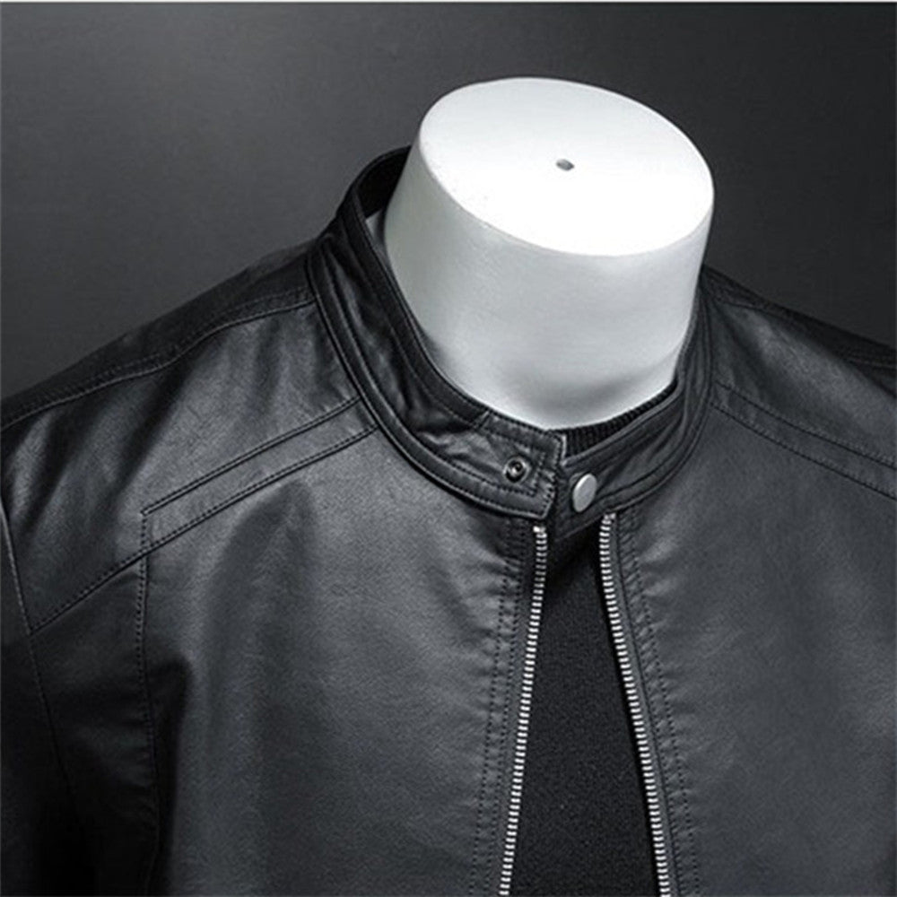 Dan Anthony Leather Motorcycle Jacket