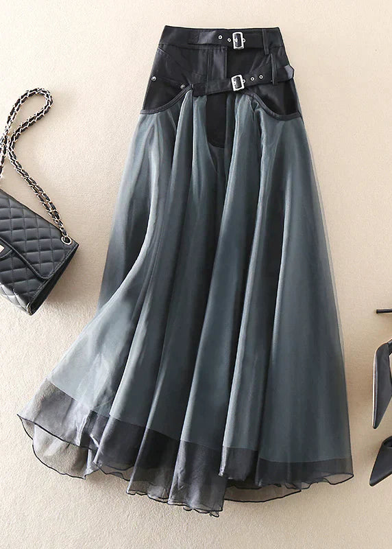 Clara - Versatile skirt with high waist through slits