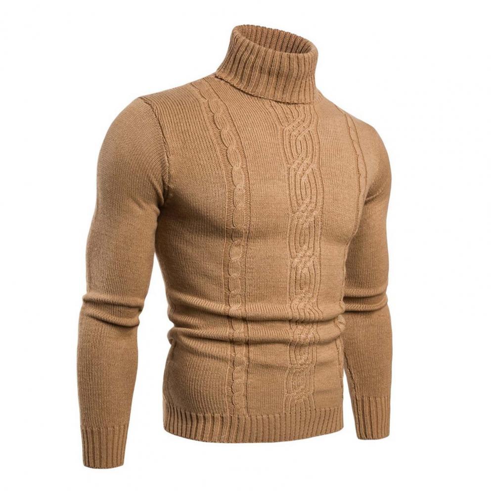 Cotton knitted turtleneck - Lucian