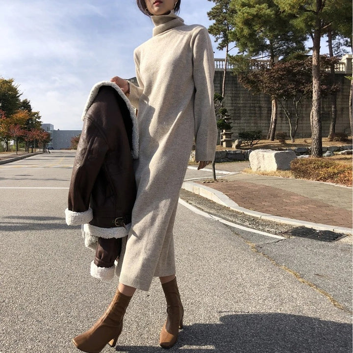 Sybil - Stylish knitted dress