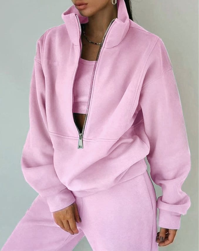 Evy Lounge Set | Cozy Fleece Combination