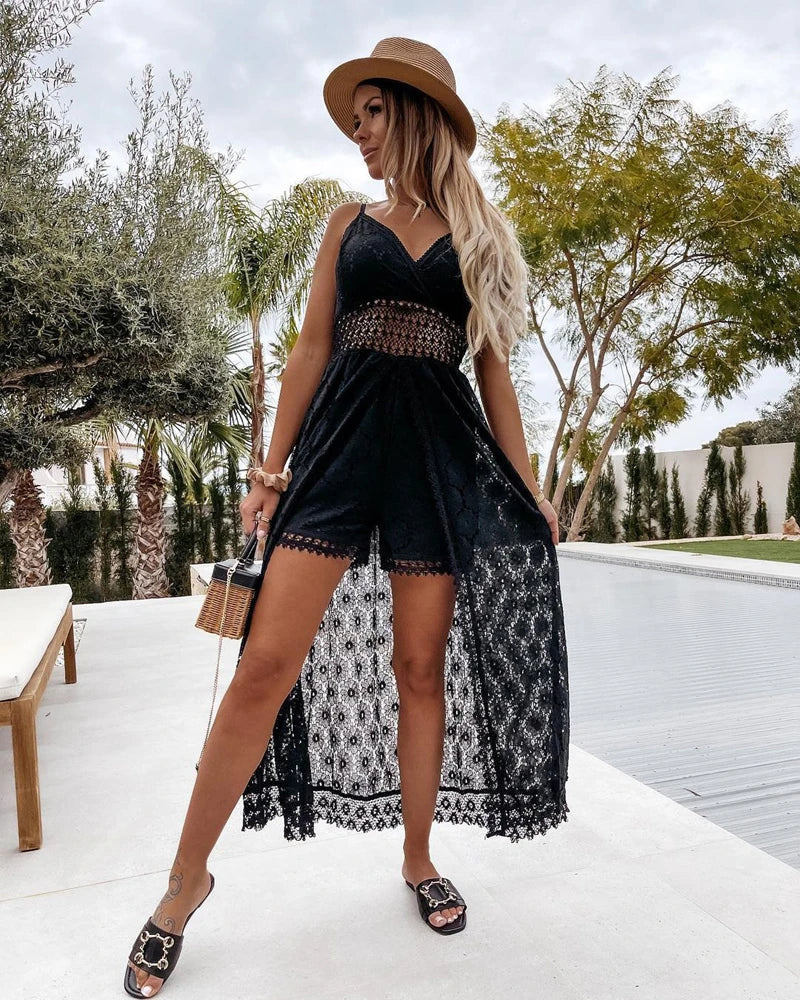 Dolly - Jumpsuit with lace print