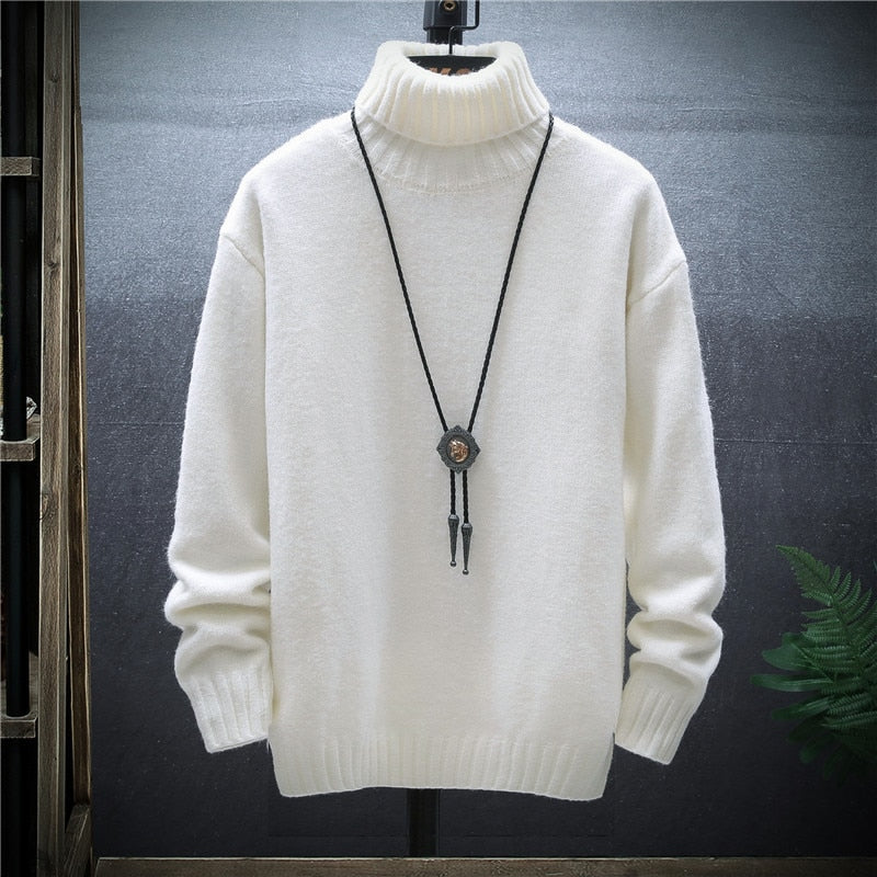 Lucas Classic Line - Chunky Turtleneck for a Modern Man