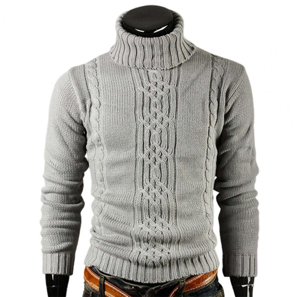 Cotton knitted turtleneck - Lucian