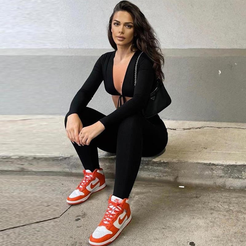 Jumpsuit with cut-out