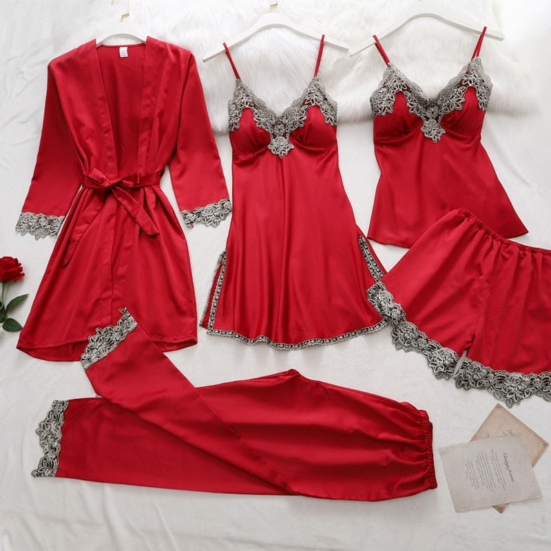 Soft Silk Pyjama Set - Kimmy