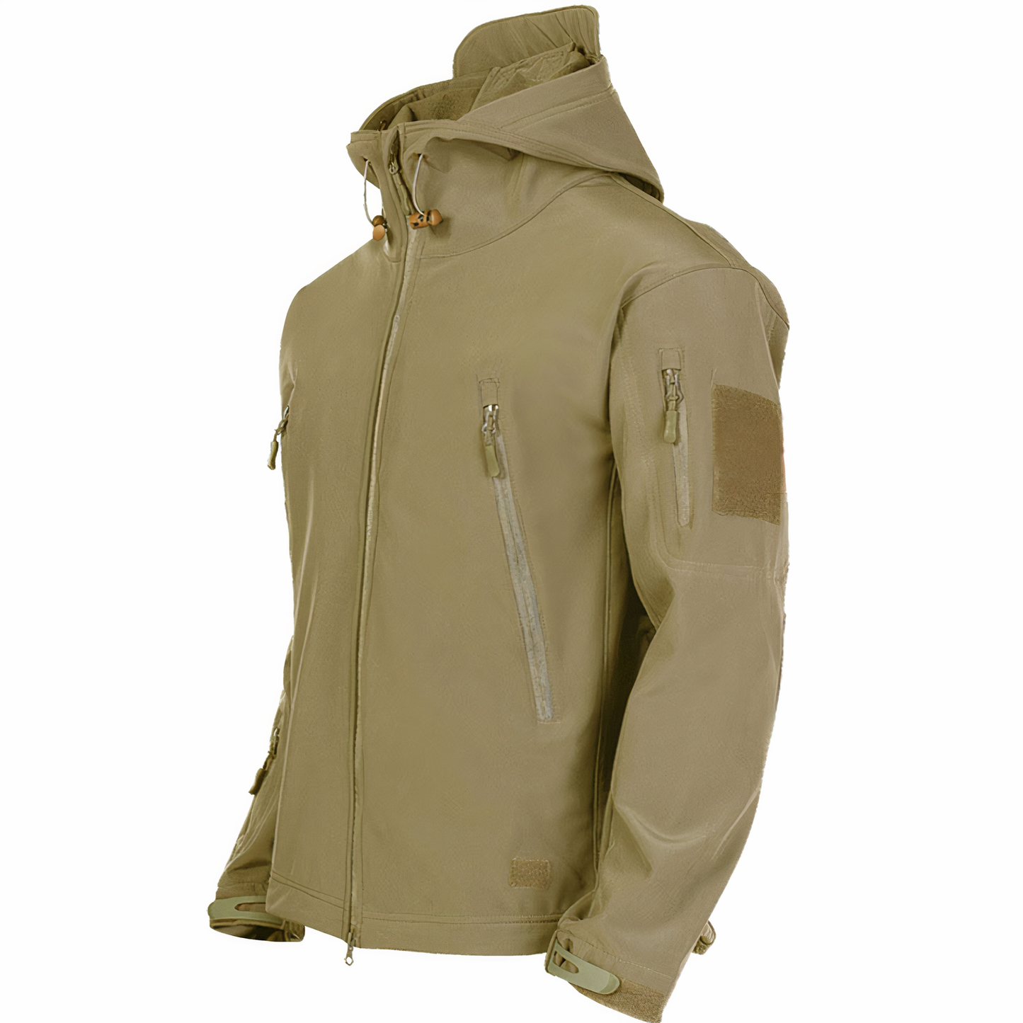 Waterproof hooded army jacket - Dawson