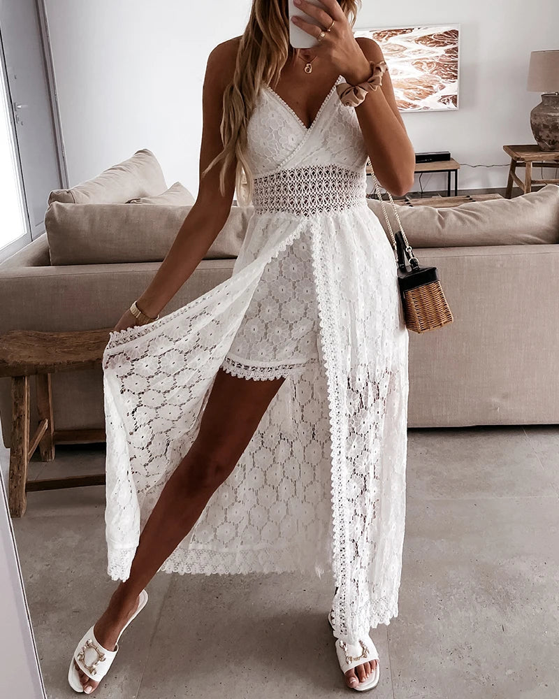 Dolly - Jumpsuit with lace print