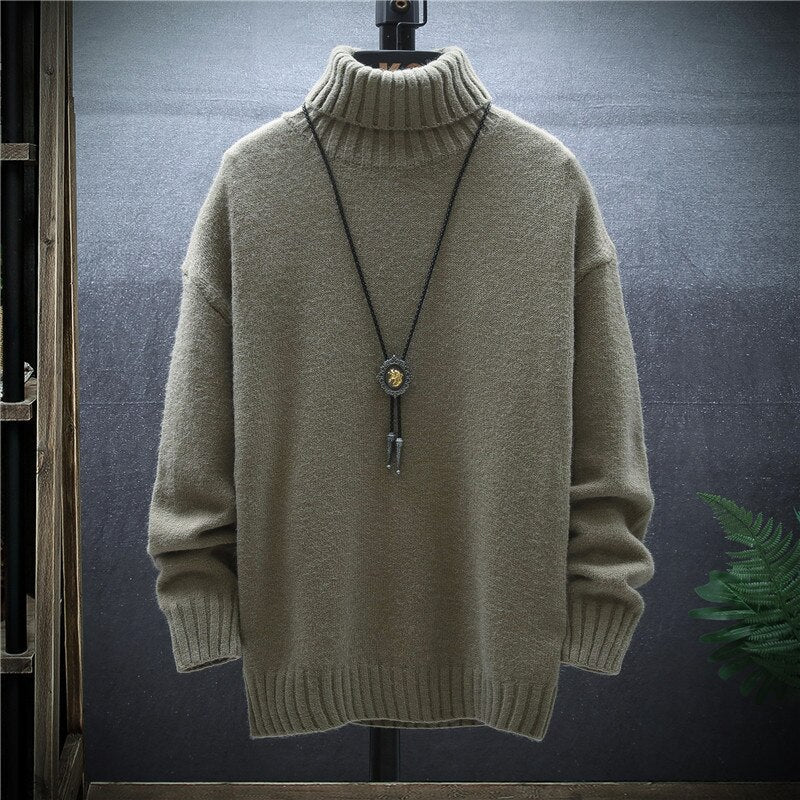 Lucas Classic Line - Chunky Turtleneck for a Modern Man