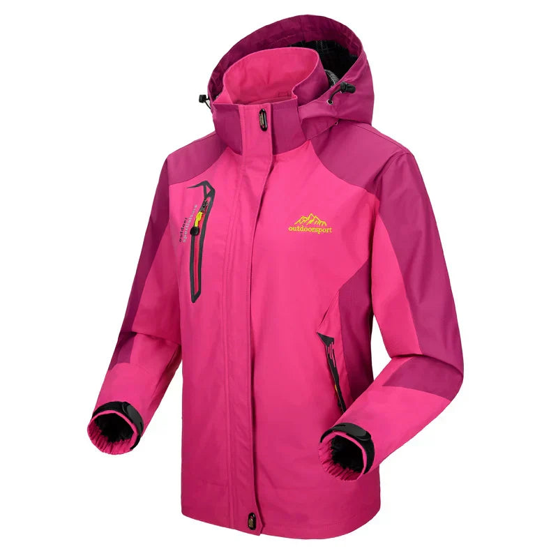 Women's Waterproof Trekking Wind Jacket - Denise