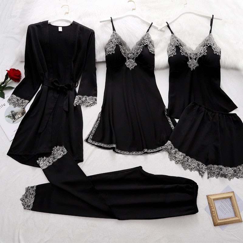 Soft Silk Pyjama Set - Kimmy