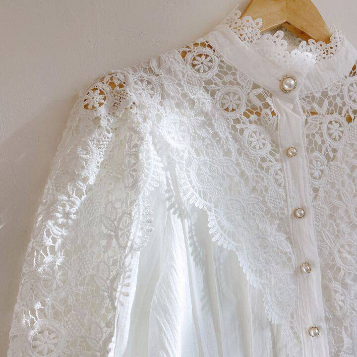 Lace Blouse for Women I MitziBlouse - Spring 2025 Collection
